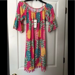 Off the shoulder dress